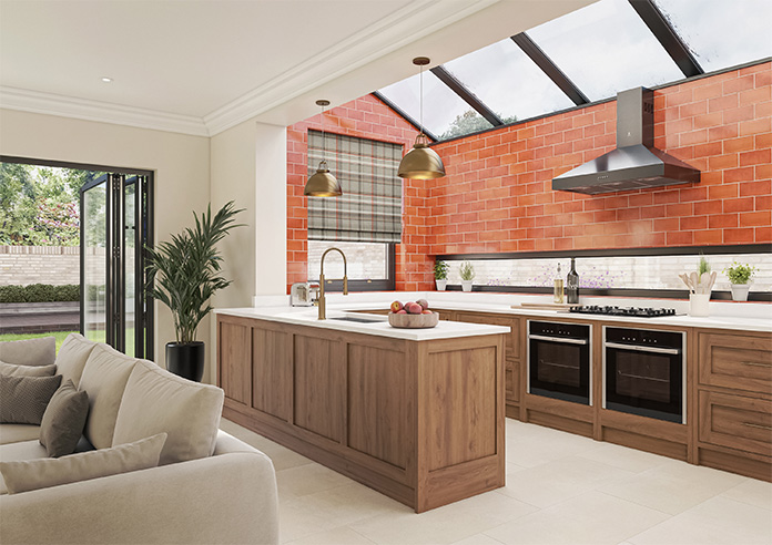 Macrae, Brown Tartan - Twist&Fit Roman Blind - Image 6